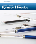 NEW Hamilton Catalog Syringes & Needles